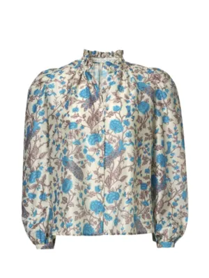 Annabel Peacock Plume Shirt