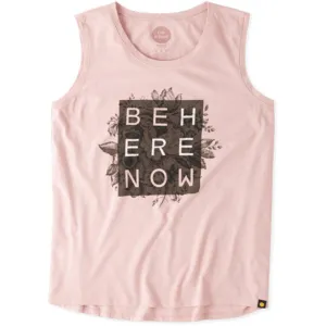 Be Here Now Floral Muscle T-Shirt by Life is good