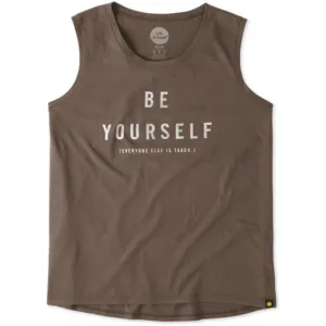 Be Yourself Simple Muscle T-Shirt by Life is good