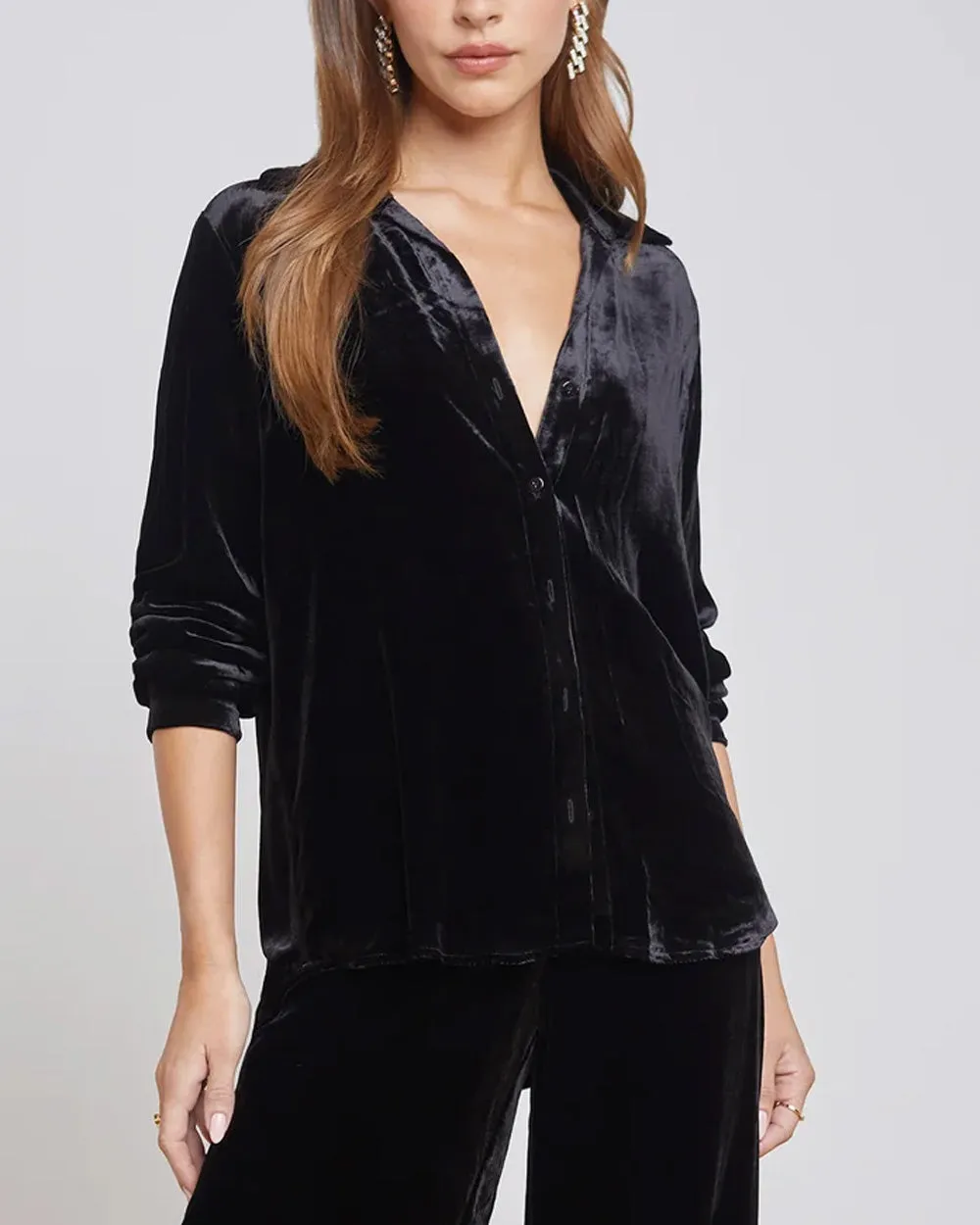 Black Velvet Argo Shirt