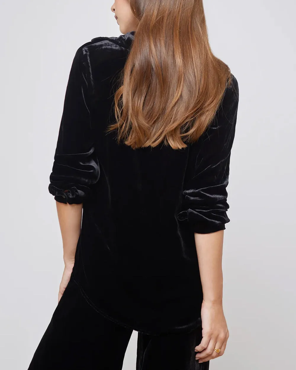 Black Velvet Argo Shirt