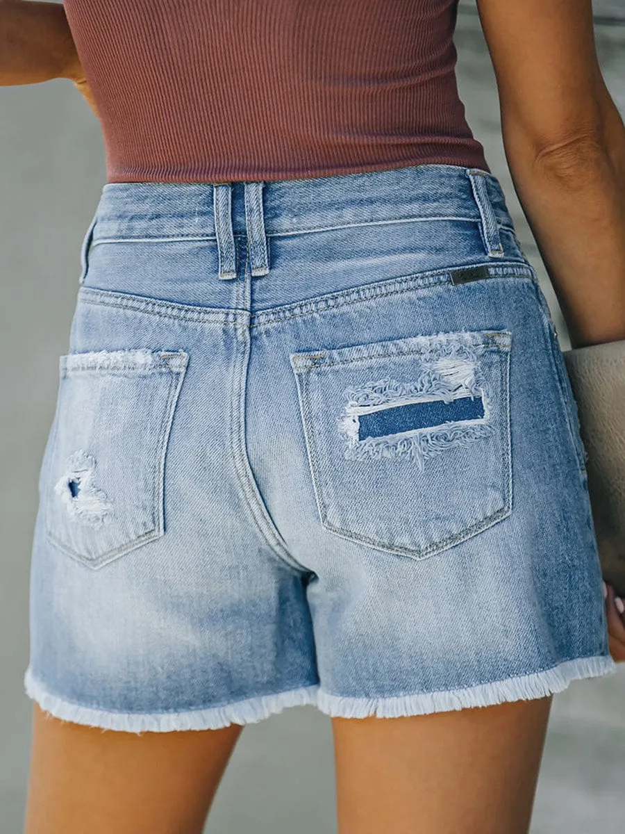 Blue Jean Shorts