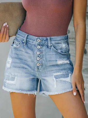 Blue Jean Shorts