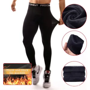 Compression Pants Mens Gym Leggings Sport Training