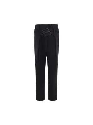 Dixon Checkered Wool Trousers