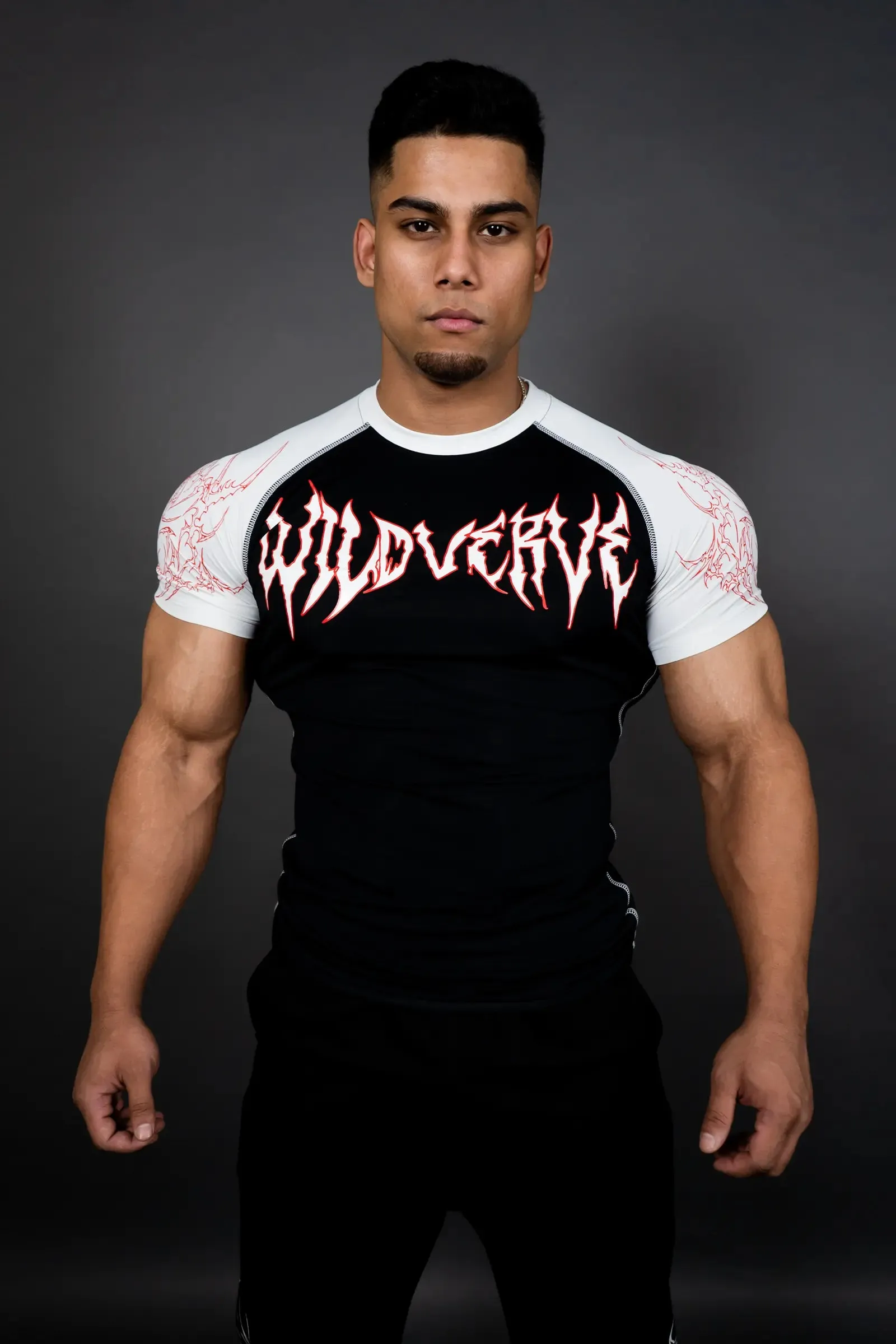 DUAL SURGE COMPRESSION TEE (BLACK)