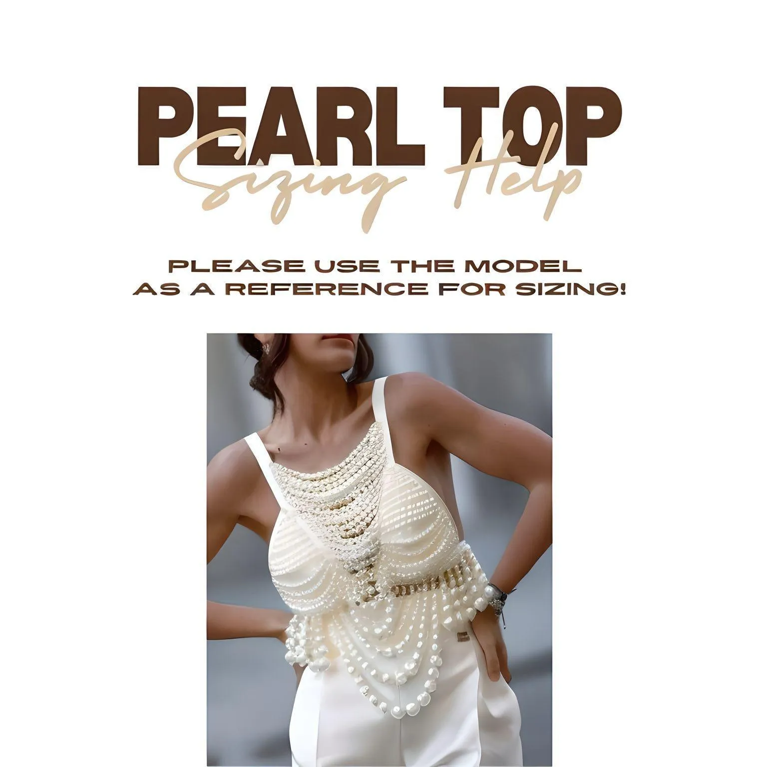 Fashion Women's Pearl Beaded Top Pearl Bra Top Ladies Party Female Elegant Beaded Vest Tops