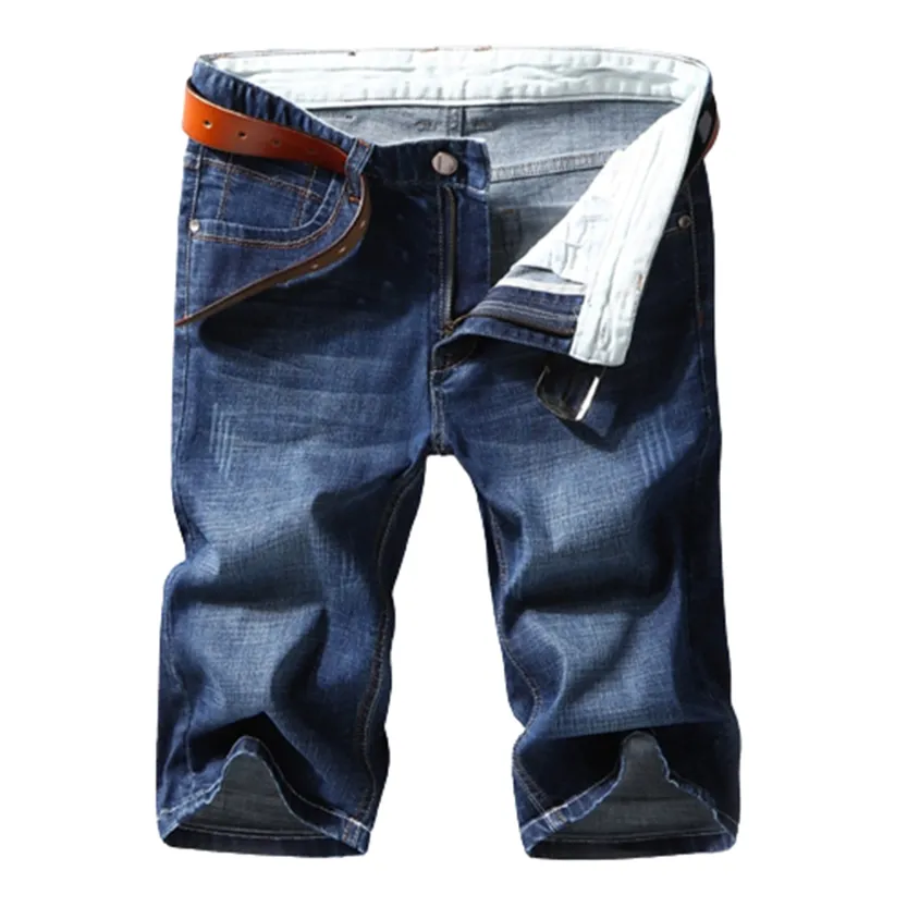 Funki Buys | Shorts | Men's Casual Denim Shorts | Slim Fit Stretch