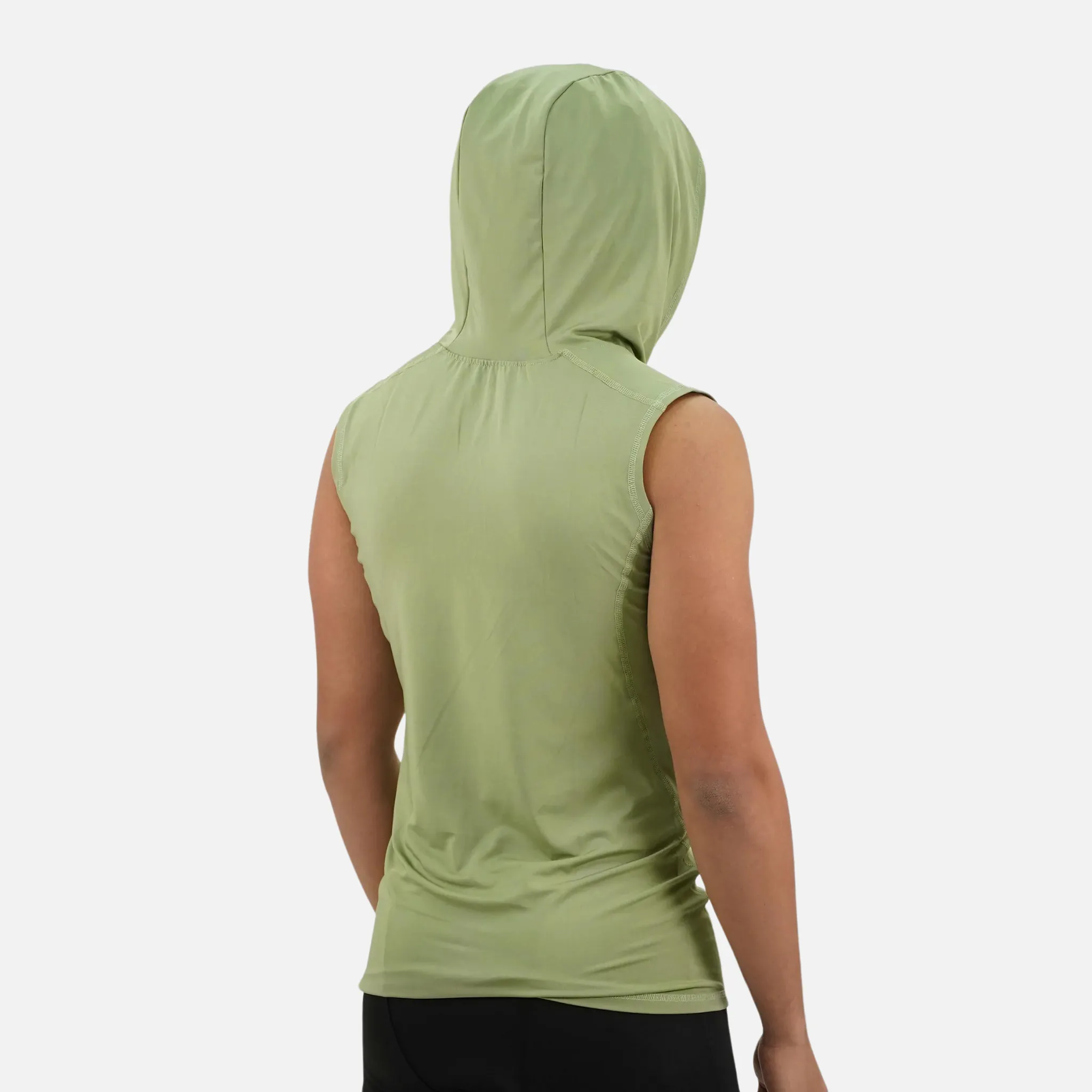 Grullo Sleeveless Compression Hoodie