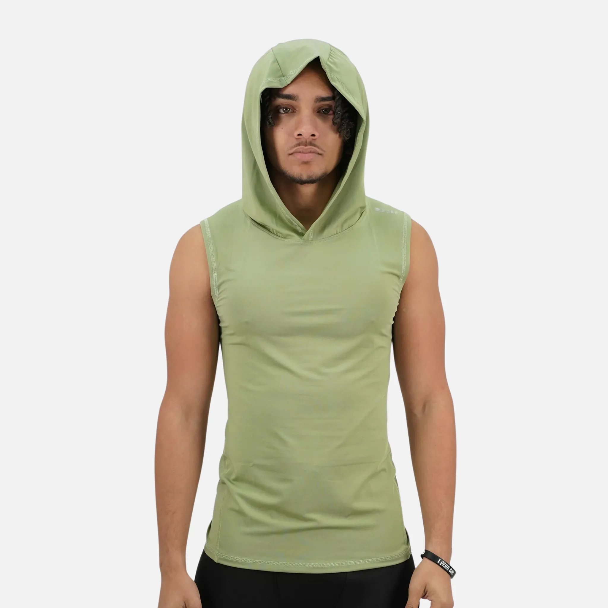 Grullo Sleeveless Compression Hoodie