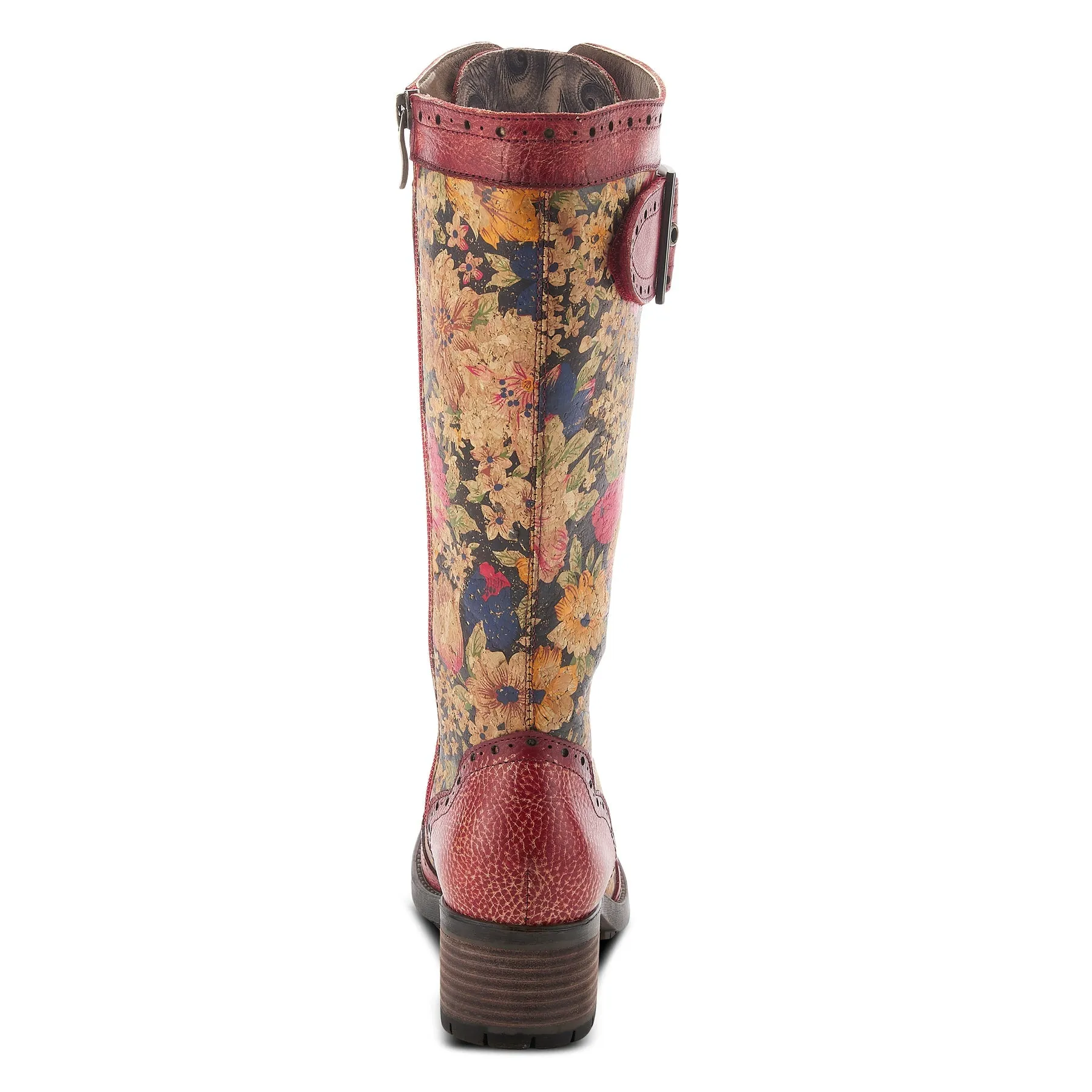 L'ARTISTE KISHA-FLORA RED BOOTS