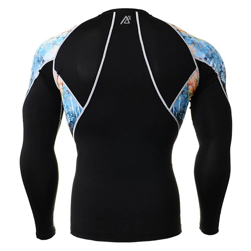 LIFE ON TRACK Mens Compression Long Sleeve