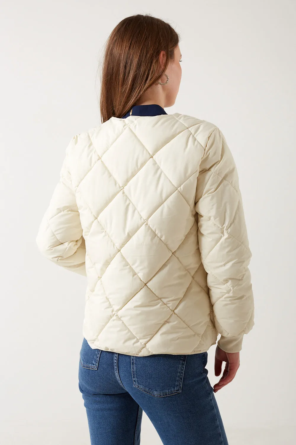 Marc Angelo Puffer Bomber Jacket