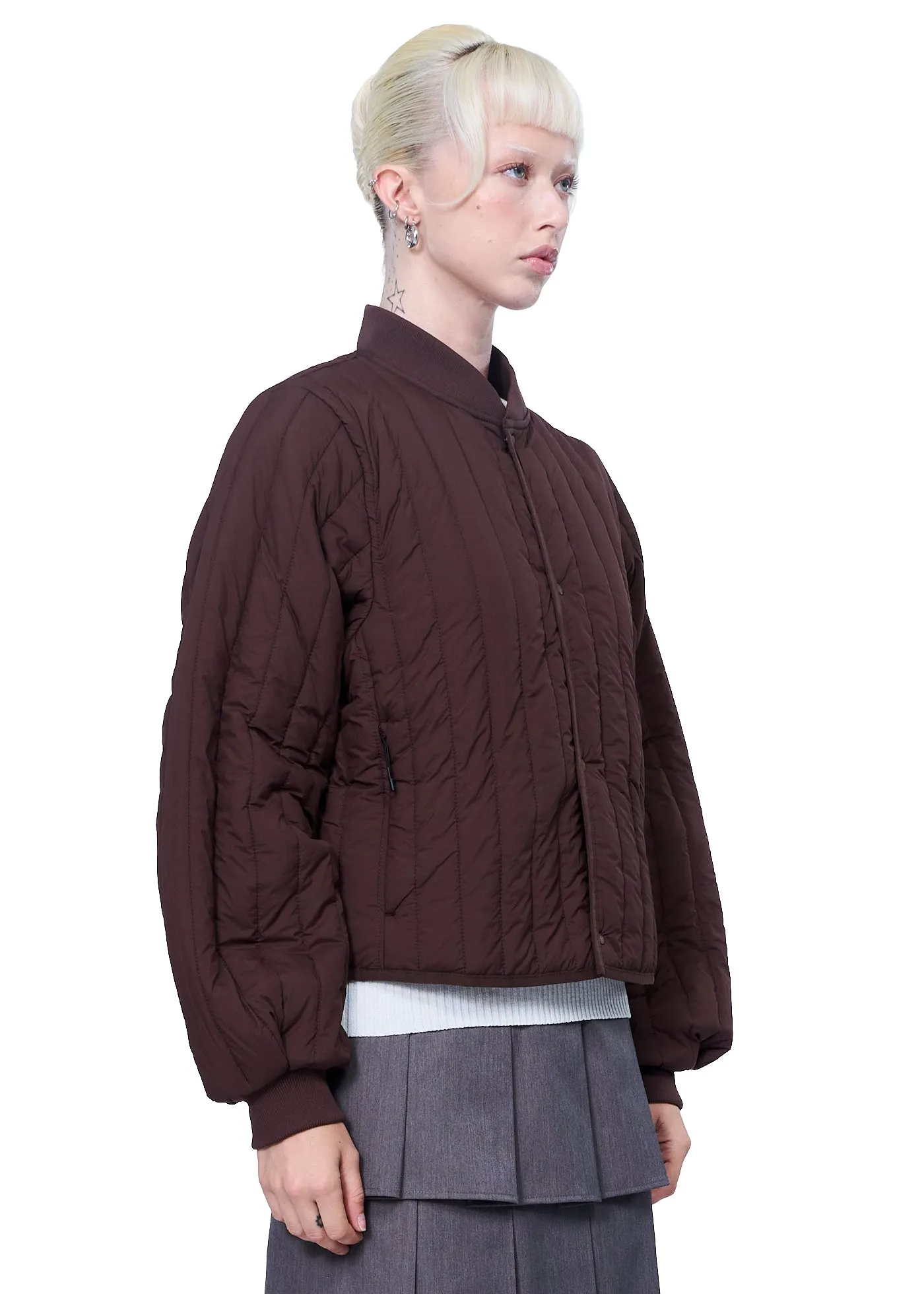 Rains Banja Liner Bomber Jacket T1 in Frame