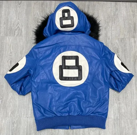 Robert Phillipe 8 Ball Blue Jacket