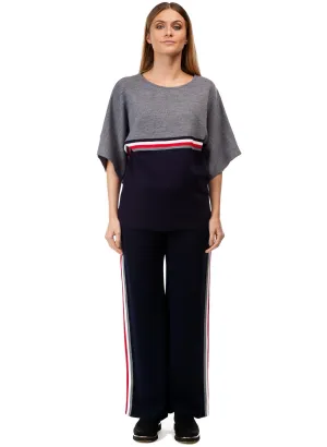 Roma Maternity Tracksuit (2 Piece Set) -  Sporty Stripes