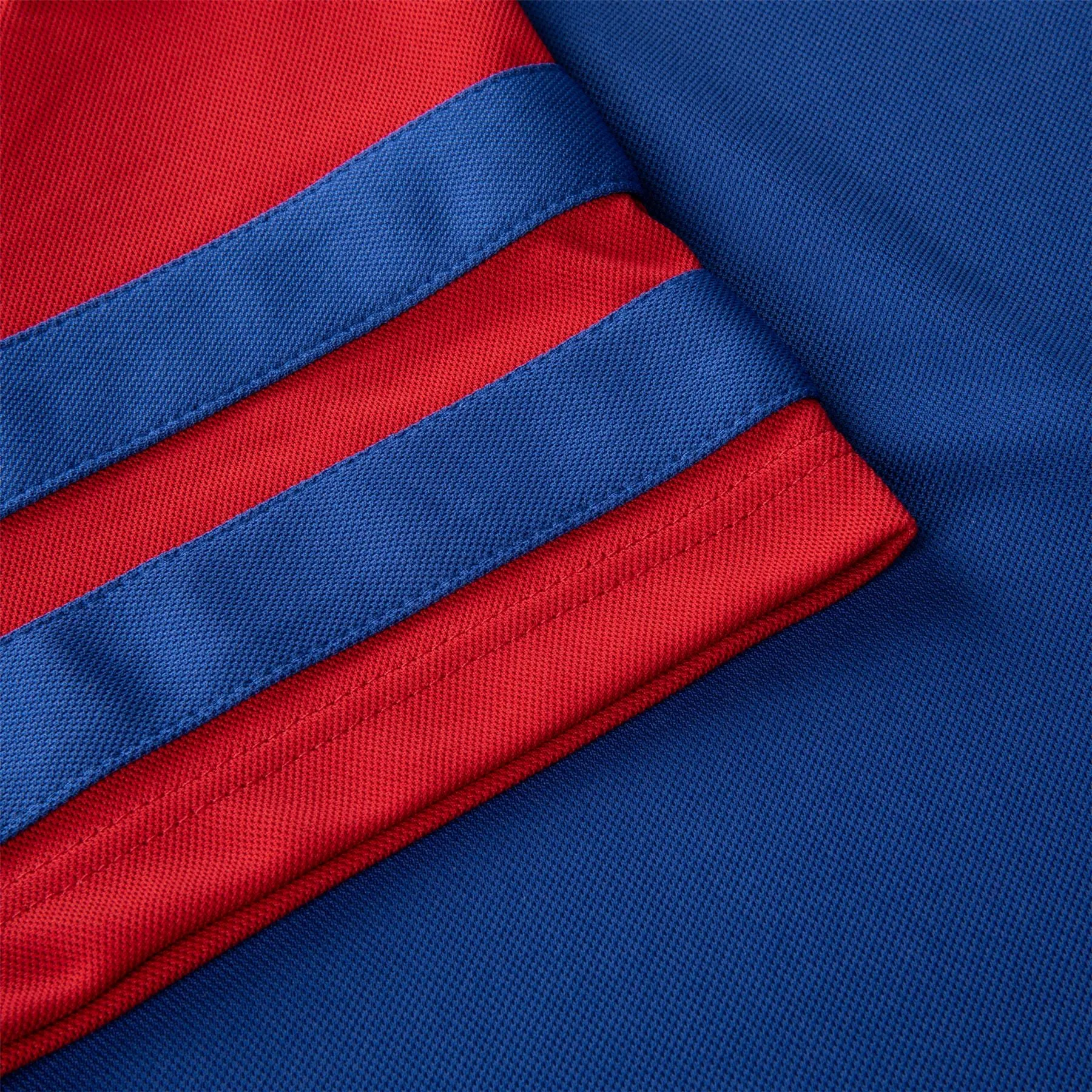 Ultra-Dry Colorblock Tennis Polo Navy Blue/Bordeaux - SS24