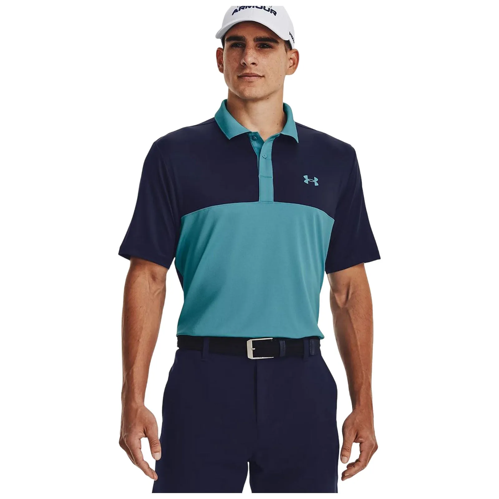 Under Armour Mens Performance 3.0 Colorblock Polo