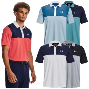 Under Armour Mens Performance 3.0 Colorblock Polo