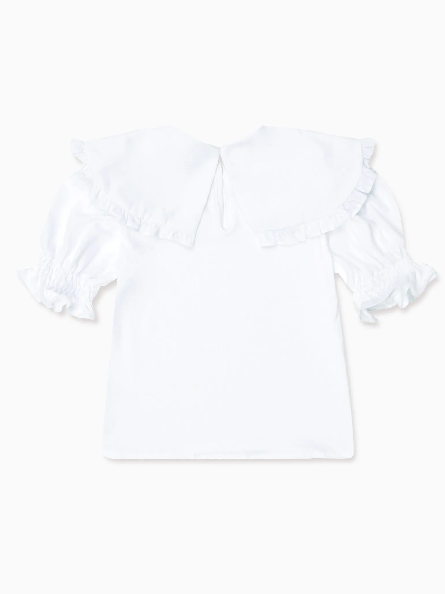 White Nolina Girl Cotton Top