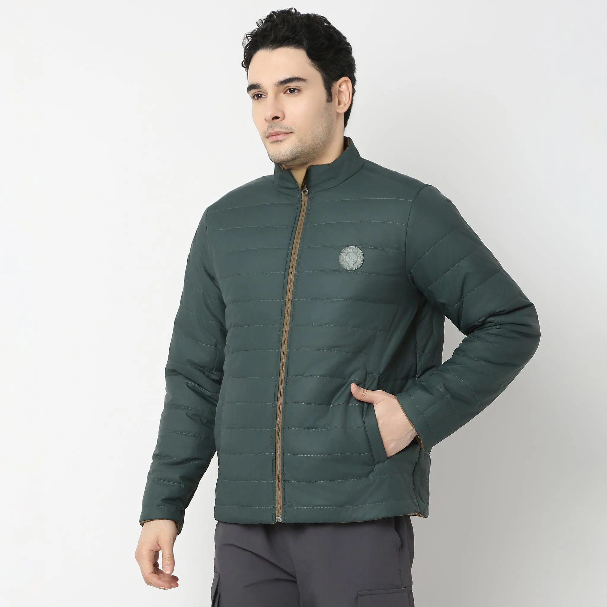 Winter Edit™ - Puffer Bomber Jacket - With Zip Closing and 2 Pockets